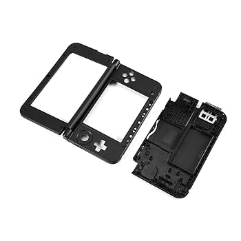 Nintendo 3DS XL LL Black Replacement Full Shell Housing